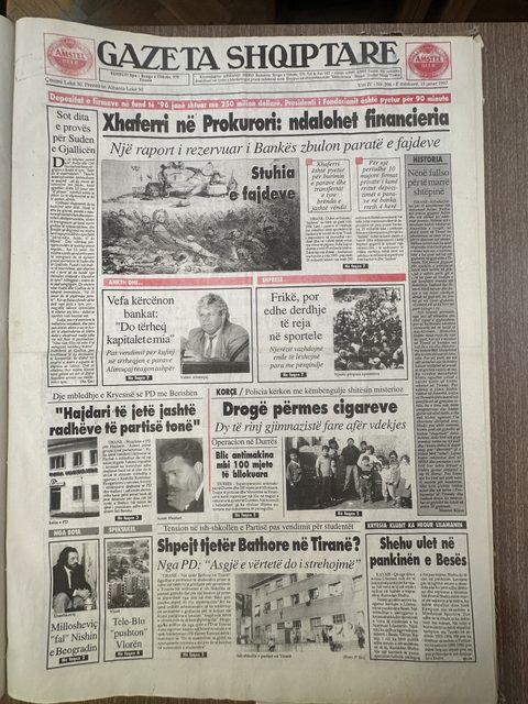 Gazeta Shqiptare 1997-01-15